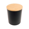 Large Glass Soy Candles Black 3